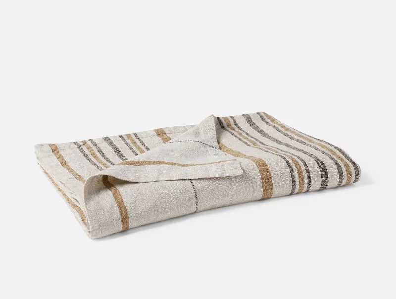 Khaki/Espresso Stripe