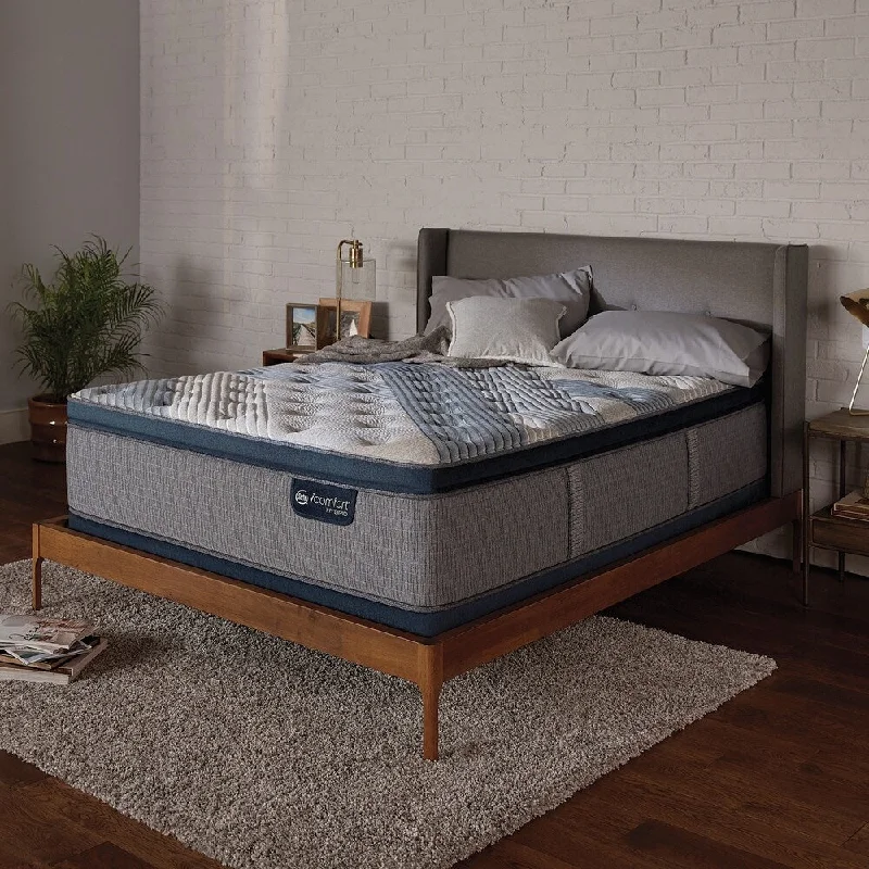Innerspring mattresses with coil counts for supportiComfort Blue Fusion 4000 15-inch Plush Pillow Top Hybrid Mattress Set Innerspring mattresses with coil counts for supportiComfort Blue Fusion 4000 15-inch Plush Pillow Top Hybrid Mattress Set