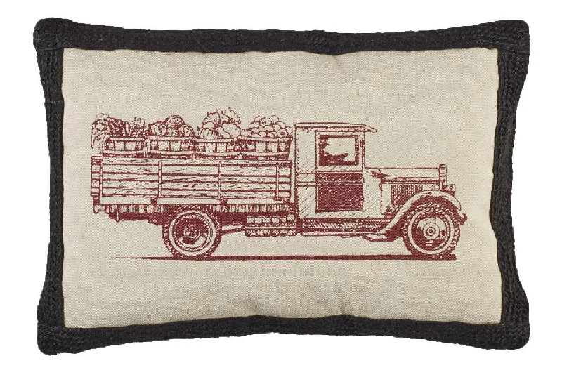 Bolster Pillows for Sofa DecorationFarmer's Market Truck Pillow