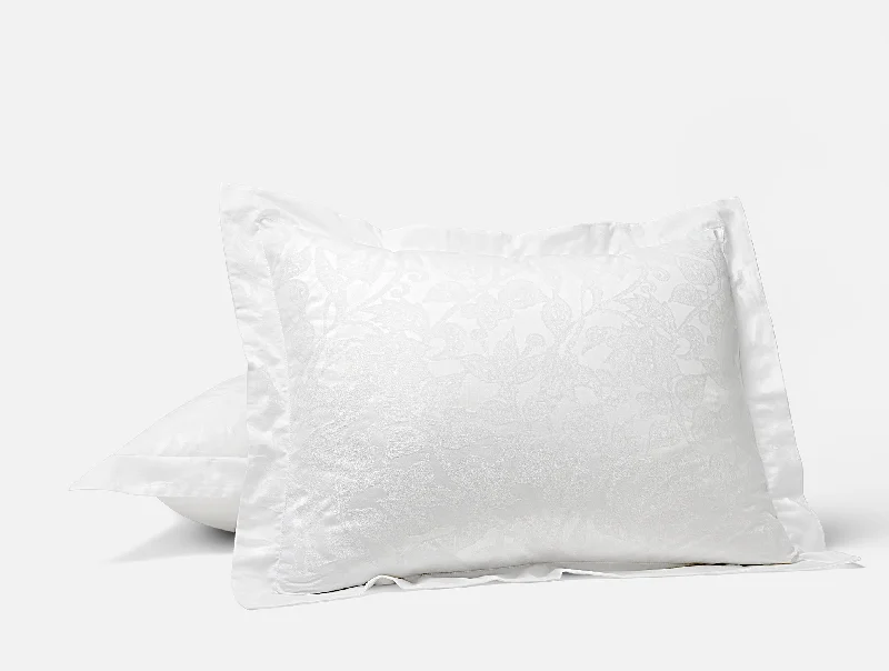 Travel Pillows for Long JourneysHeritage Organic Percale Jacquard Sham