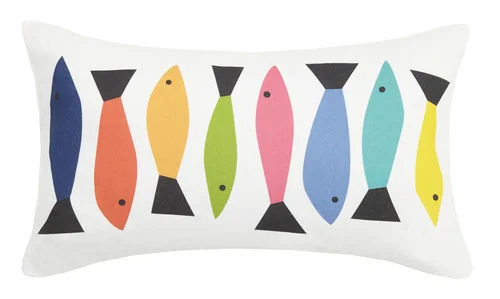 Feather Pillows for a Luxurious SleepFish Line Pillow 12 in. x 20 in.