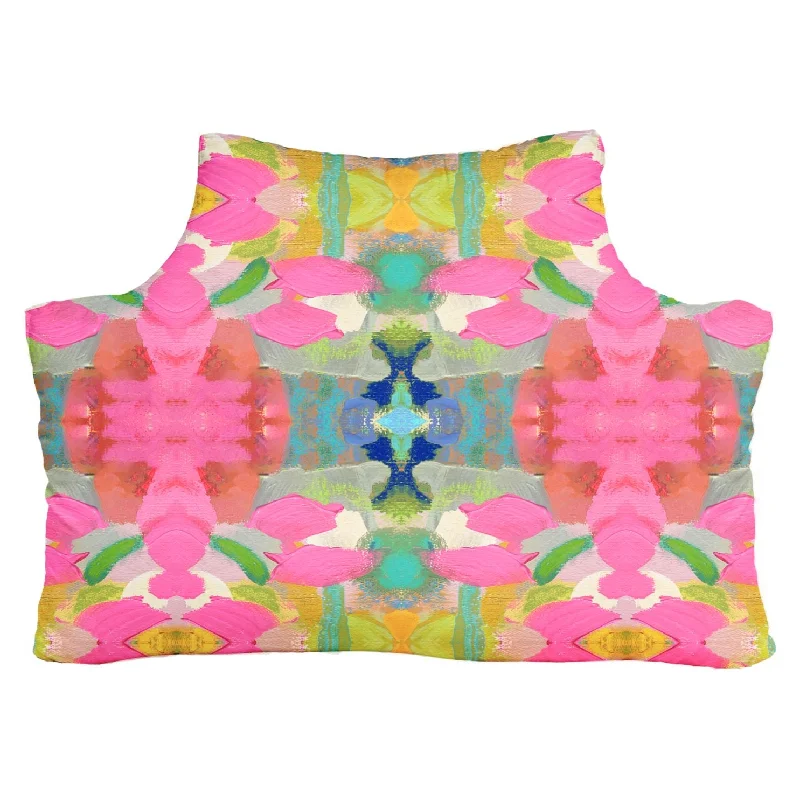 Memory Foam Pillows for Neck SupportThe Headboard Pillow® - Pink Paradise Twin XL