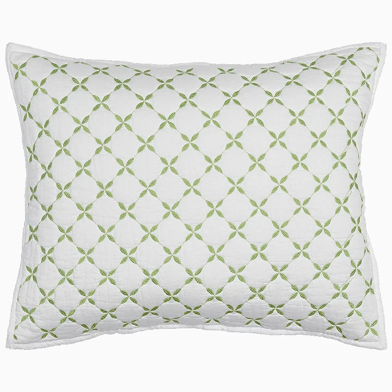 Memory Foam Pillows for Neck SupportLayla Leaf Sham