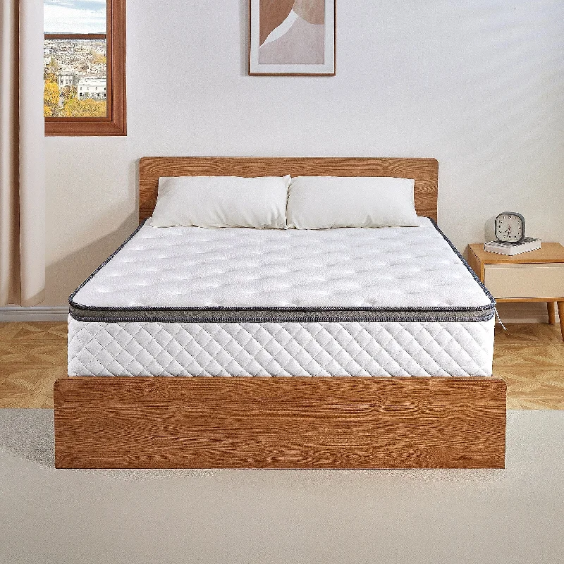 Queen - size mattresses for couples and standard bedroomsIFLUOUS 10 in. Firm Hybrid Memory Foam Mattress with CertiPUR-US and Oeko-TEX , Featuring Reinforced Springs. Queen - size mattresses for couples and standard bedroomsIFLUOUS 10 in. Firm Hybrid Memory Foam Mattress with CertiPUR-US and Oeko-TEX , Featuring Reinforced Springs.