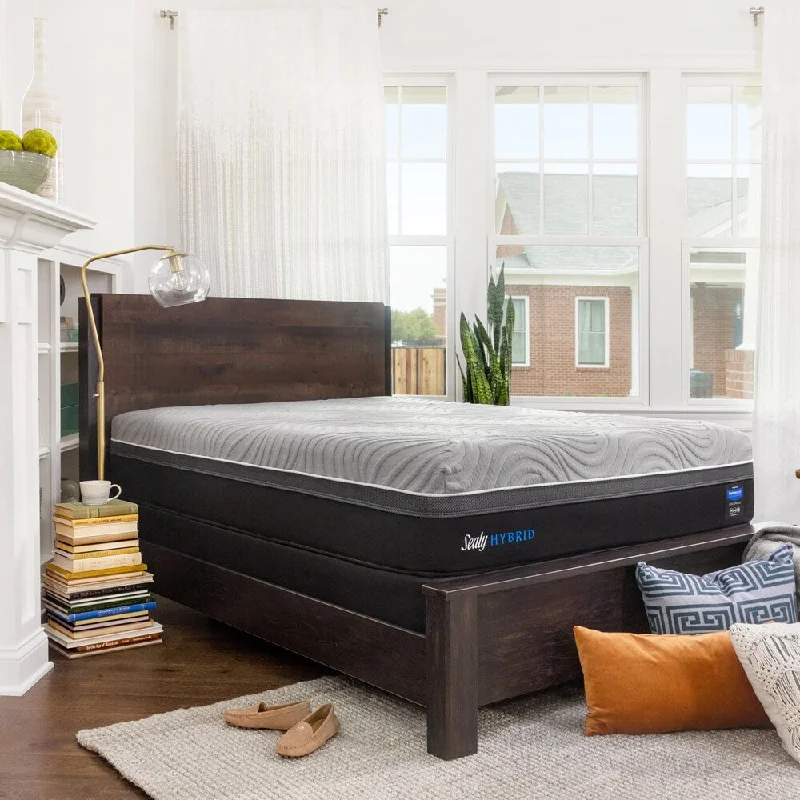 Gel - infused memory foam mattresses for cooler sleepSealy Hybrid Performance 13.5-inch Split California King-size Mattress Set Gel - infused memory foam mattresses for cooler sleepSealy Hybrid Performance 13.5-inch Split California King-size Mattress Set