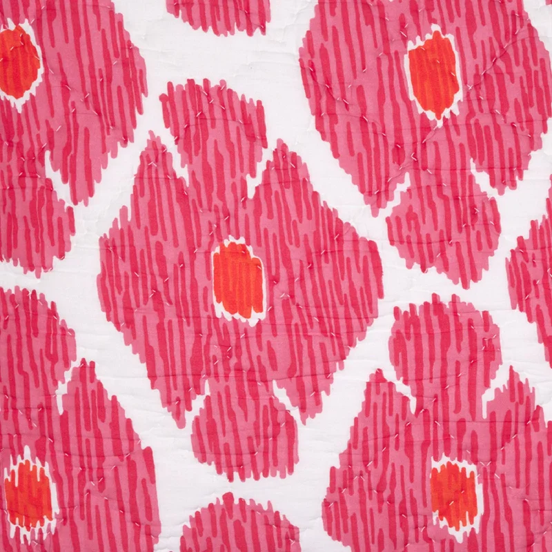 Lumbar Support Pillows for Car SeatsPoppy Azalea Quilt Swatch