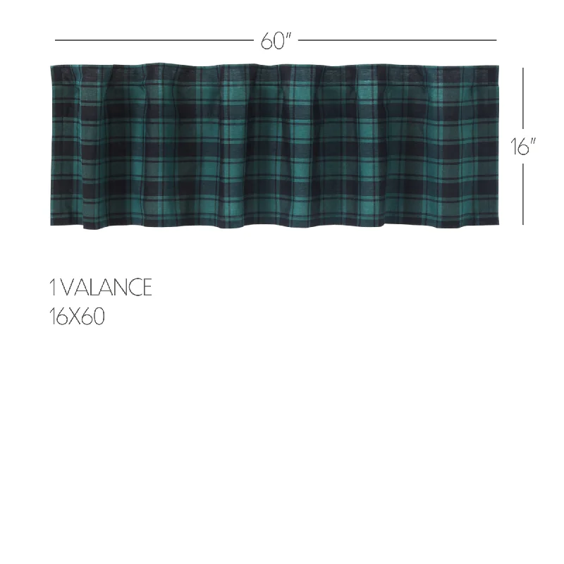 Polyester bed skirts for easy care and durabilityPine Grove Valance 16x60