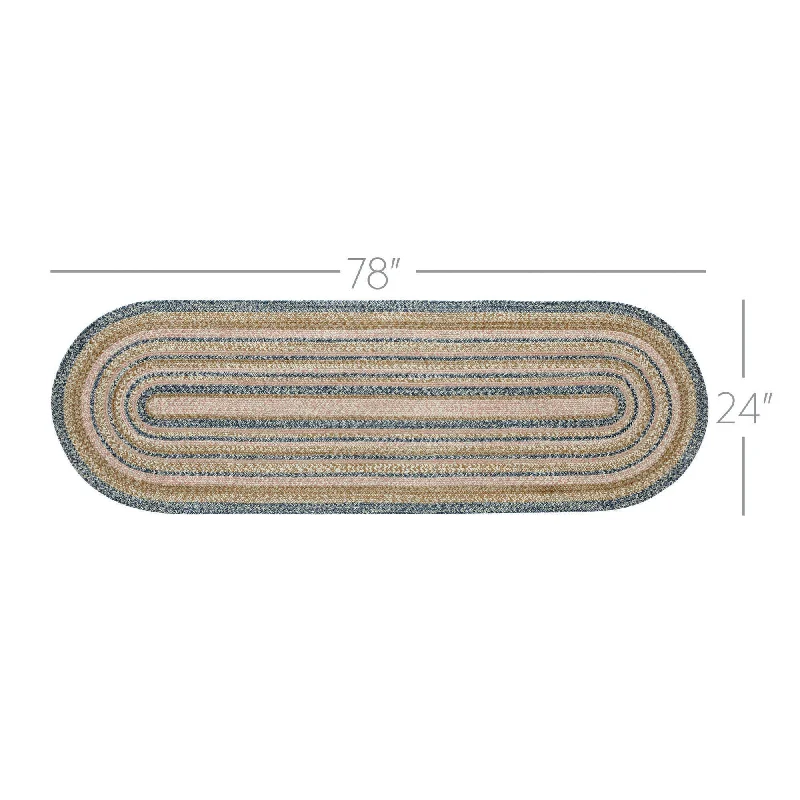 Bed skirts in neutral colors for easy pairingKaila Jute Rug/Runner Oval w/ Pad 24x78