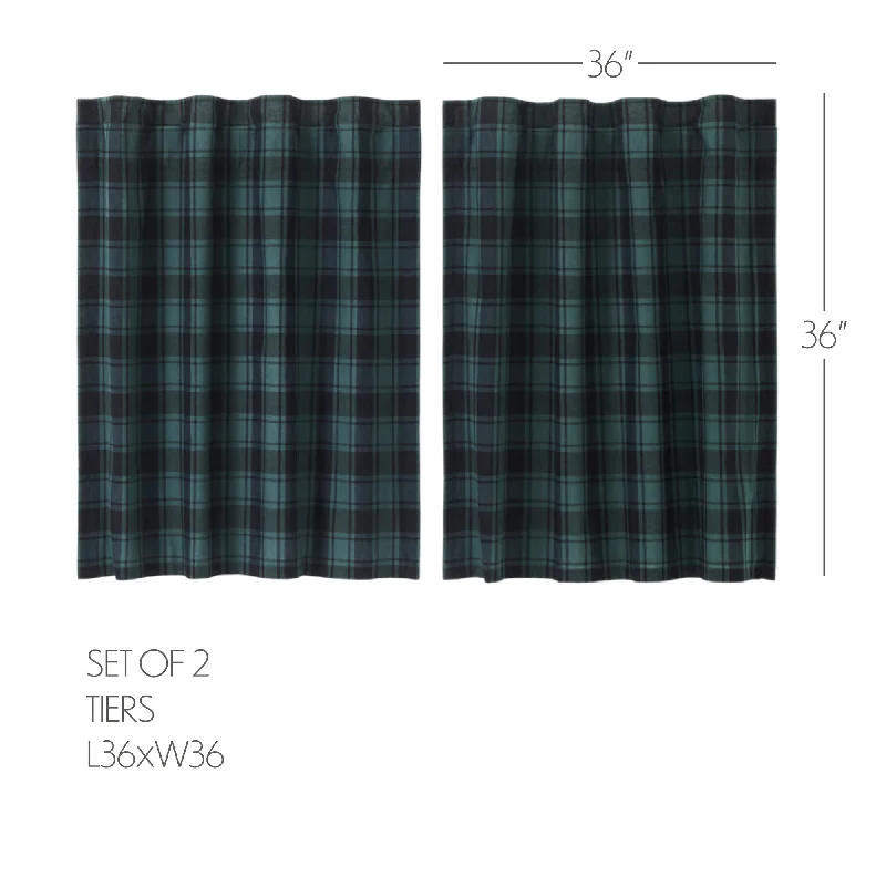 Bed skirts with a tie - back design for adjustabilityPine Grove Tier Set of 2 L36xW36 Bed skirts with a tie - back design for adjustabilityPine Grove Tier Set of 2 L36xW36