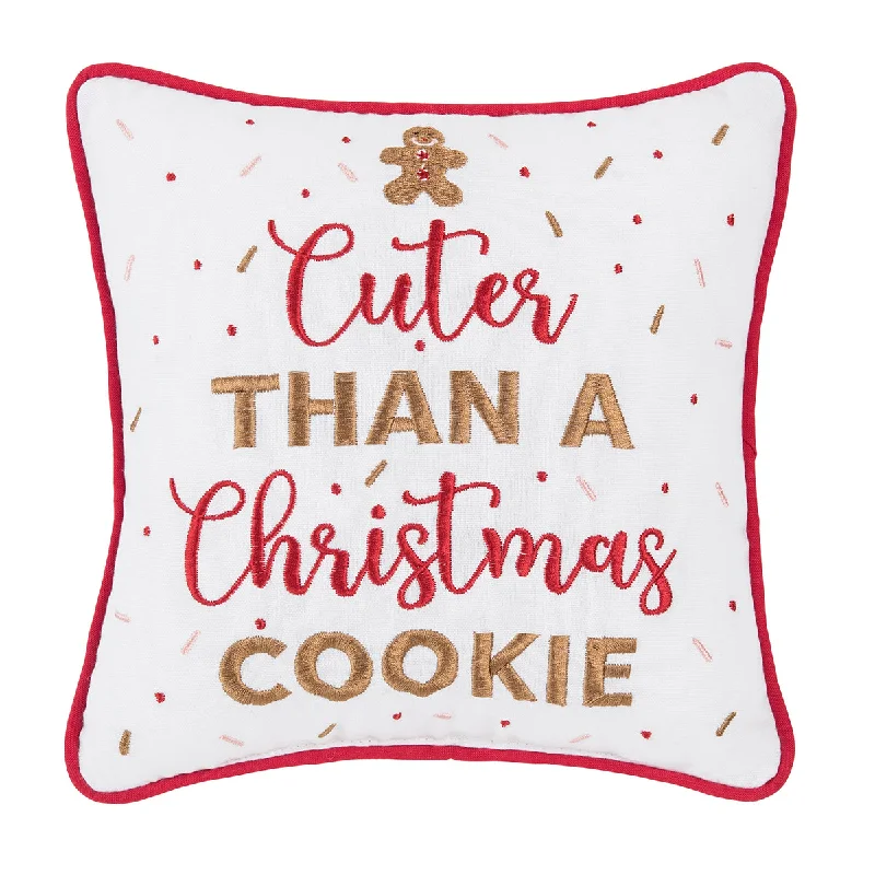 Down Alternative Pillows for Ethical ChoicesCuter Than A Christmas Cookie Mini Pillow