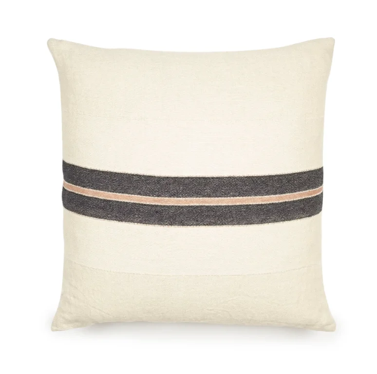 Soft and Fluffy Pillows for Bedroom ComfortLibeco The Patagonian Stripe Pillow Cover