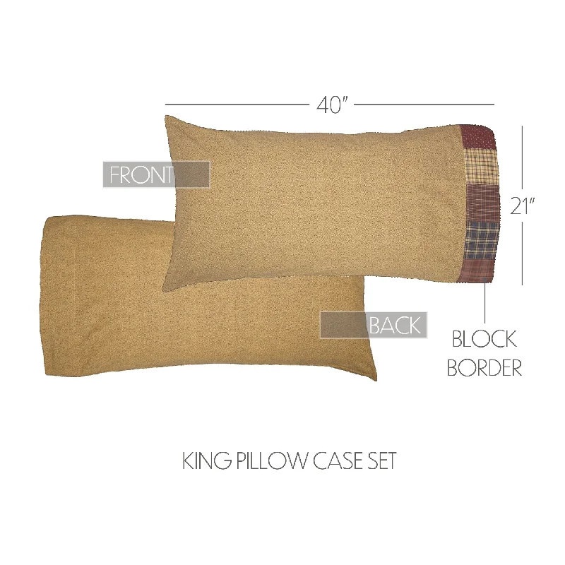 Queen - size bed skirts with ruffled edgesMillsboro King Pillow Case Set of 2 21x40