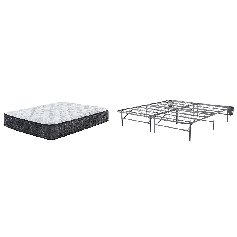 Latex mattresses with natural bounce and breathabilitySignature Design by Ashley Limited Edition Plush Black/White 2-Piece King Mattress Package Latex mattresses with natural bounce and breathabilitySignature Design by Ashley Limited Edition Plush Black/White 2-Piece King Mattress Package