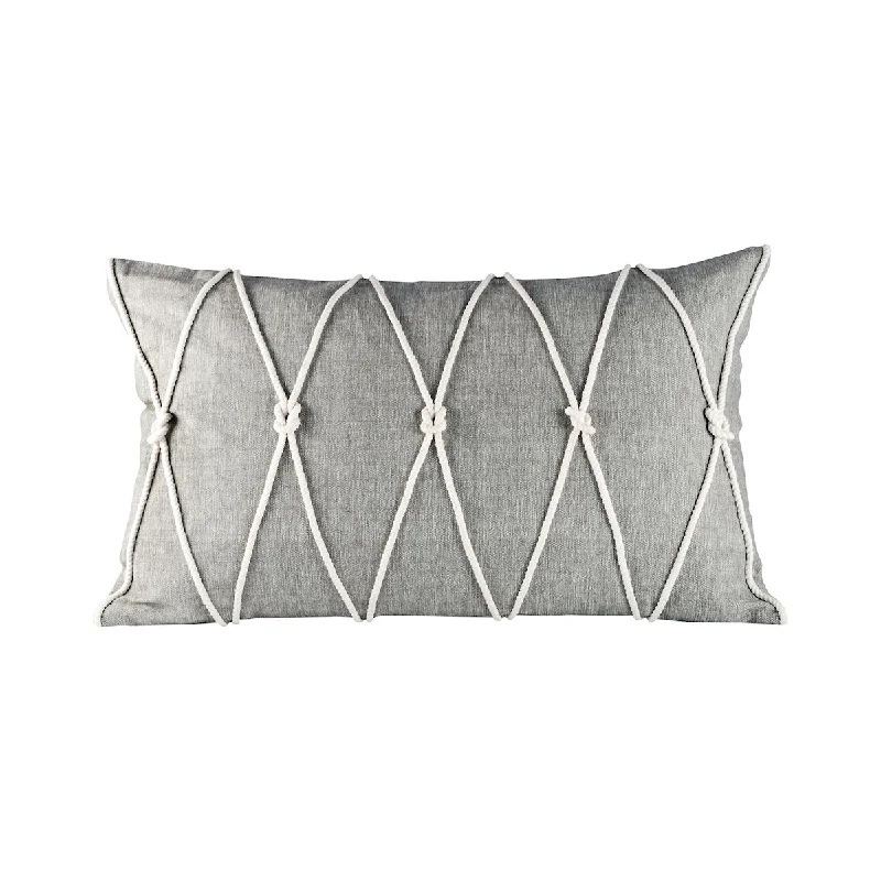 Bolster Pillows for Sofa DecorationReef Knot Pillow 12 in. x 20 in.