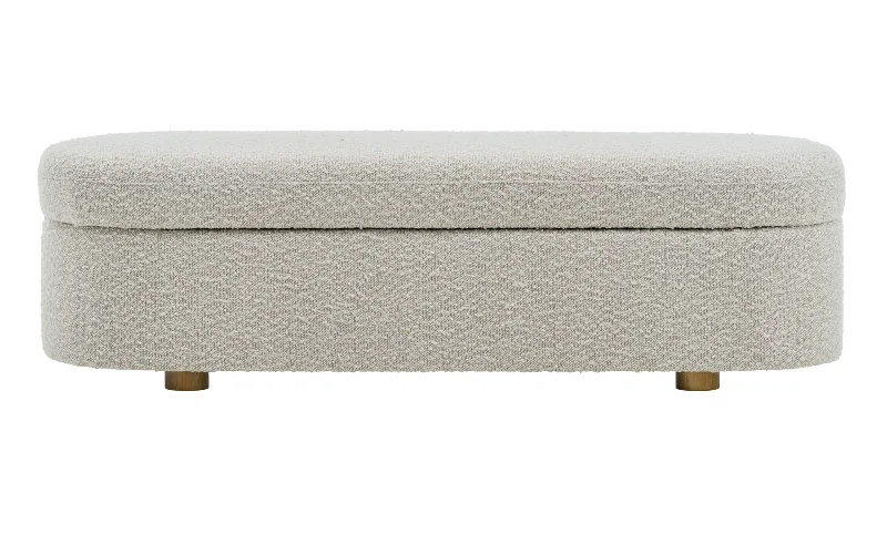 Gel - infused memory foam mattresses for cooler sleepKiki Storage Bench