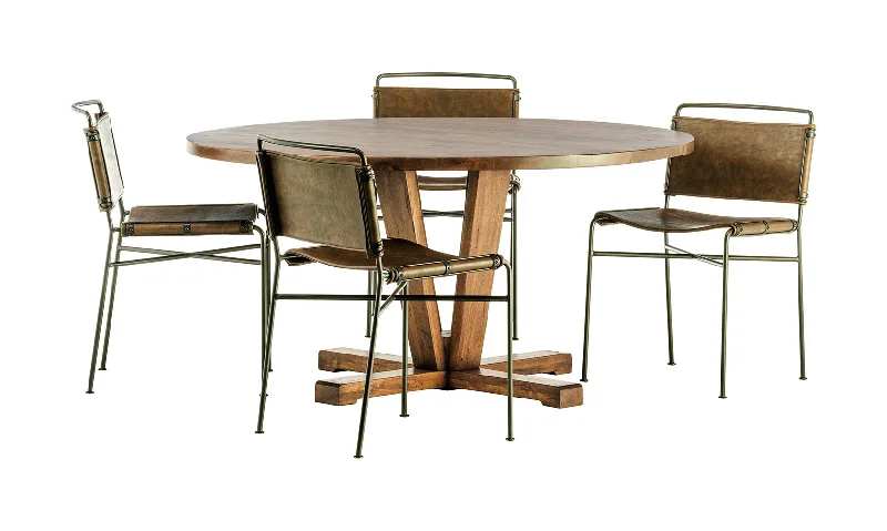 Latex mattresses with natural bounce and breathabilityCobain Table and 4 Chairs