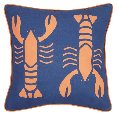 Decorative Pillows for Living Room MakeoverHot Lobster Pillow 20 in.