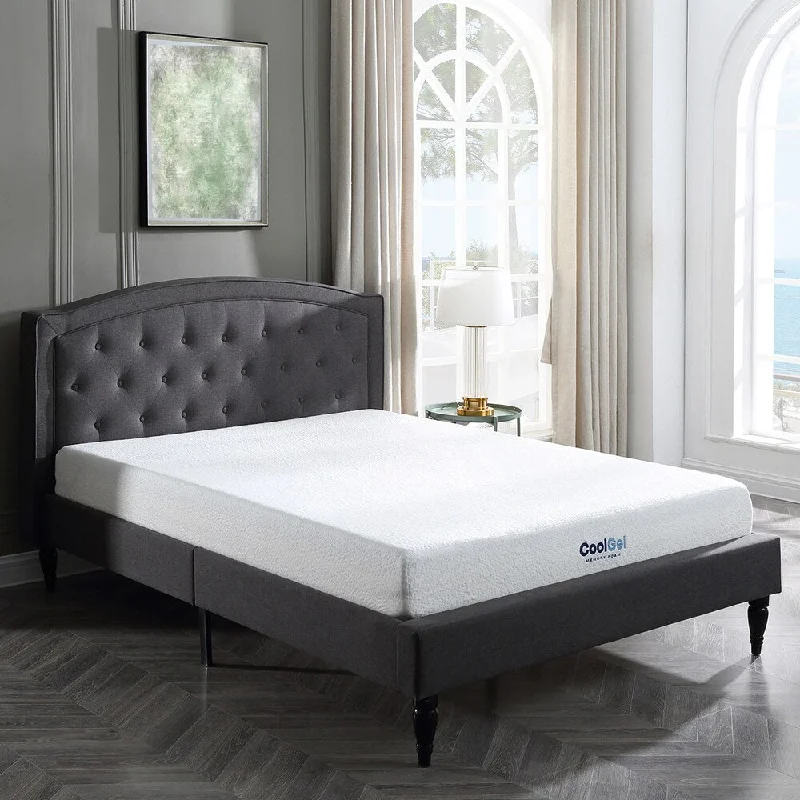 Memory foam mattresses for pressure relief and contouringClassic Brands Ventilated 8-inch Gel Memory Foam Mattress Memory foam mattresses for pressure relief and contouringClassic Brands Ventilated 8-inch Gel Memory Foam Mattress