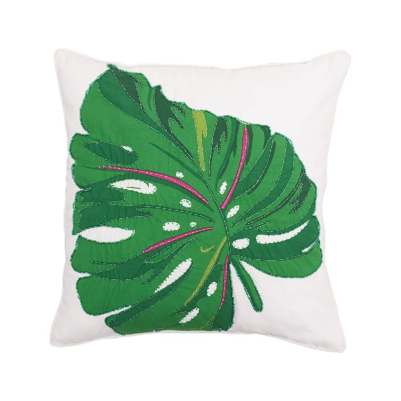 Orthopedic Pillows for Back Pain ReliefLayla Monstera Palm Pillow