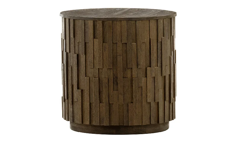 Natural latex and organic cotton blend mattressesViewpoint Round End Table