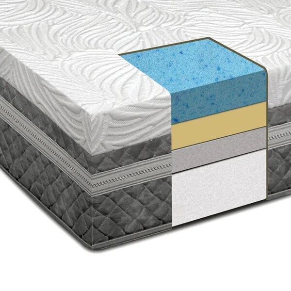 Organic cotton mattresses for a chemical - free sleep surfaceFurniture of America Nivo Modern White 12-inch Queen Foam Mattress Organic cotton mattresses for a chemical - free sleep surfaceFurniture of America Nivo Modern White 12-inch Queen Foam Mattress
