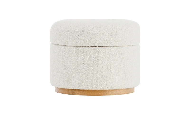 Polyester - foam mattresses for budget - friendly optionsOff-White Storage Ottoman Polyester - foam mattresses for budget - friendly optionsOff-White Storage Ottoman