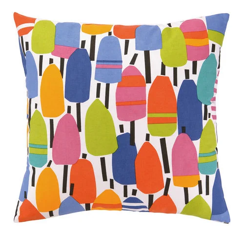 Decorative Pillows for Living Room MakeoverColorful Buoys Outdoor Pillow 20 in.