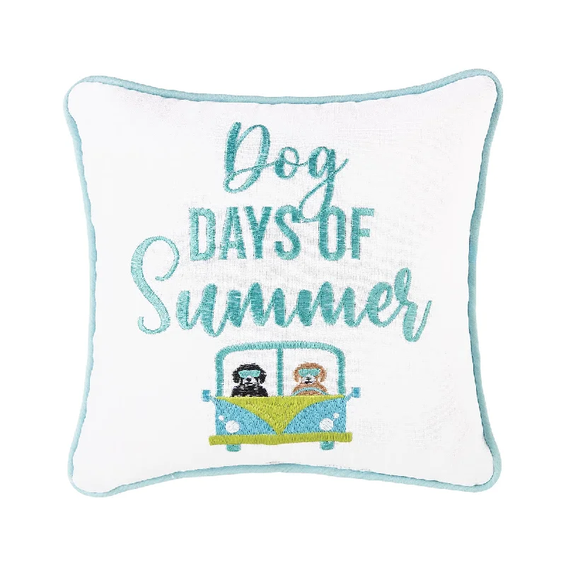 Velvet Pillows for a Touch of EleganceDog Days of Summer Mini Pillow