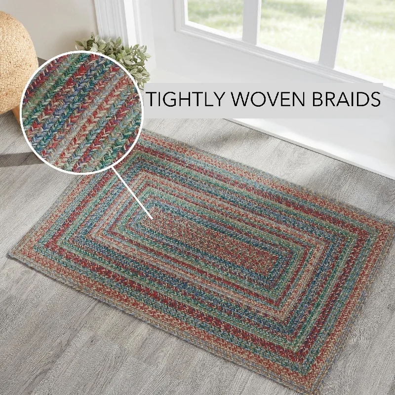 Bed skirts with a eco - friendly materialMulti Jute Rug Rect w/ Pad 24x36