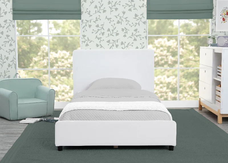 Gel - infused memory foam mattresses for cooler sleepUpholstered Twin Bed with Headboard Gel - infused memory foam mattresses for cooler sleepUpholstered Twin Bed with Headboard