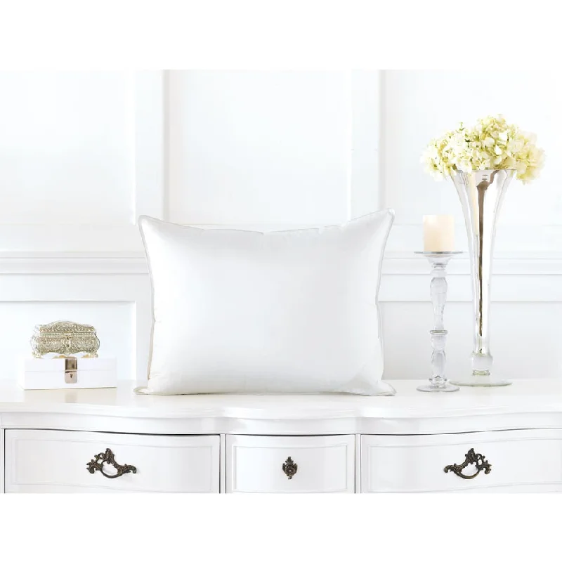 Silk Pillows for Smooth Skin and HairAlexander Comforts Nottingham Medium Firm Hungarian White Goose Down Pillow