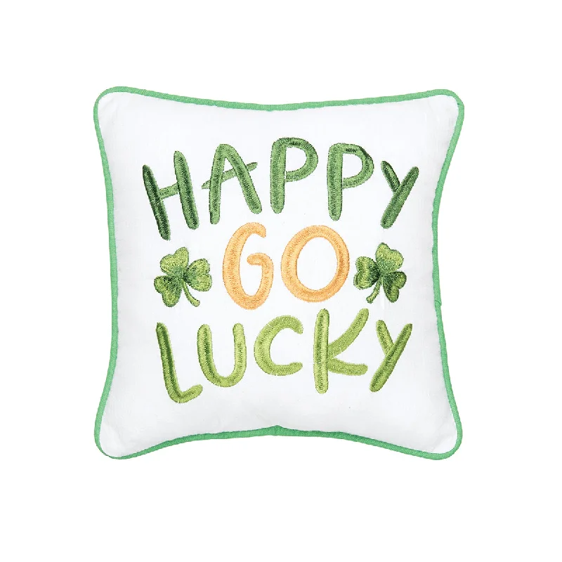 Cotton Pillows for Natural ComfortHappy Go Lucky Mini Pillow