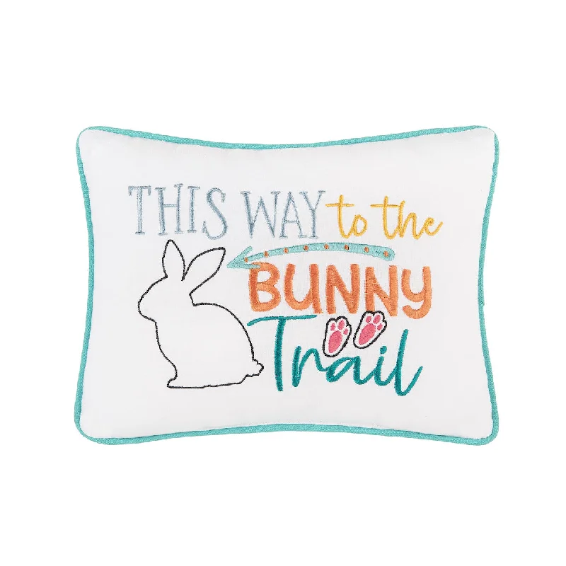 Velvet Pillows for a Touch of EleganceBunny Trail Pillow